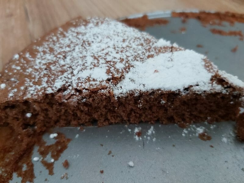 Cliquez pour zoomer ! Kladdkaka – Gâteau au chocolat suèdois Thermomix par sandrine_yoco