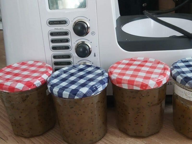Cliquez pour zoomer ! Confiture kiwis bananes Thermomix par sandrine_yoco