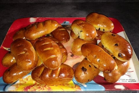 Cliquez pour zoomer ! Pain brioché au chocolat – Pitch Thermomix par lesbiscottes