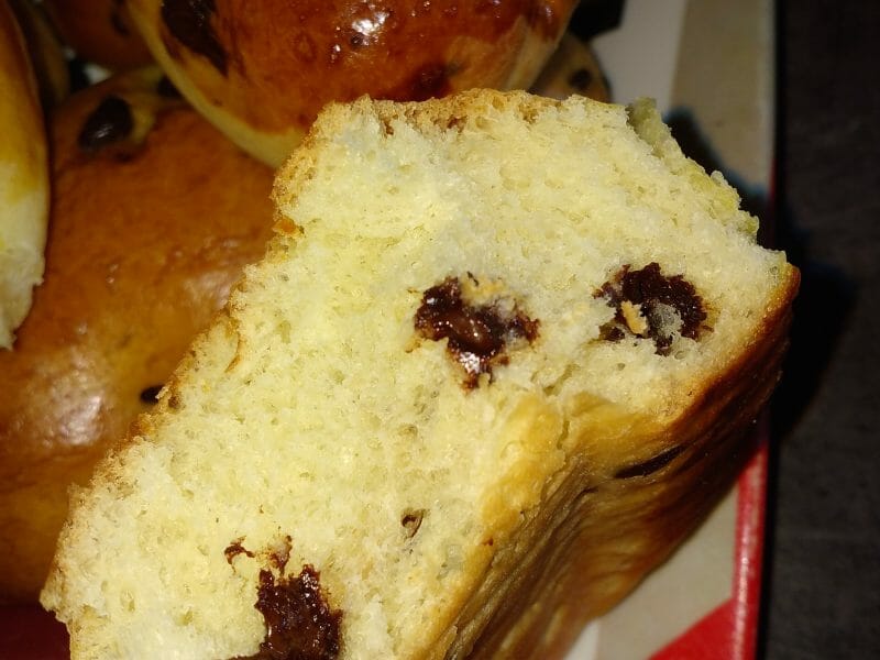 Cliquez pour zoomer ! Pain brioché au chocolat – Pitch Thermomix par lesbiscottes