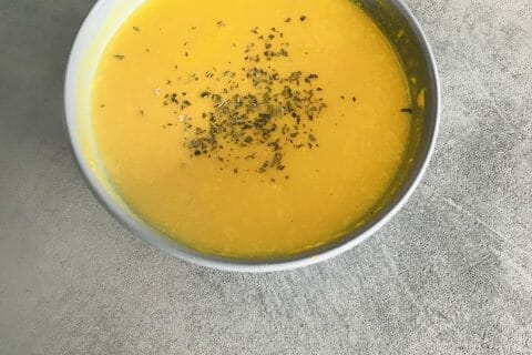 Cliquez pour zoomer ! Potage coco butternut au garam masala Thermomix par alessiomaho