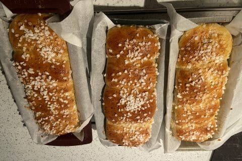 Cliquez pour zoomer ! Brioche tressée à la mie filante Thermomix par flocarjo