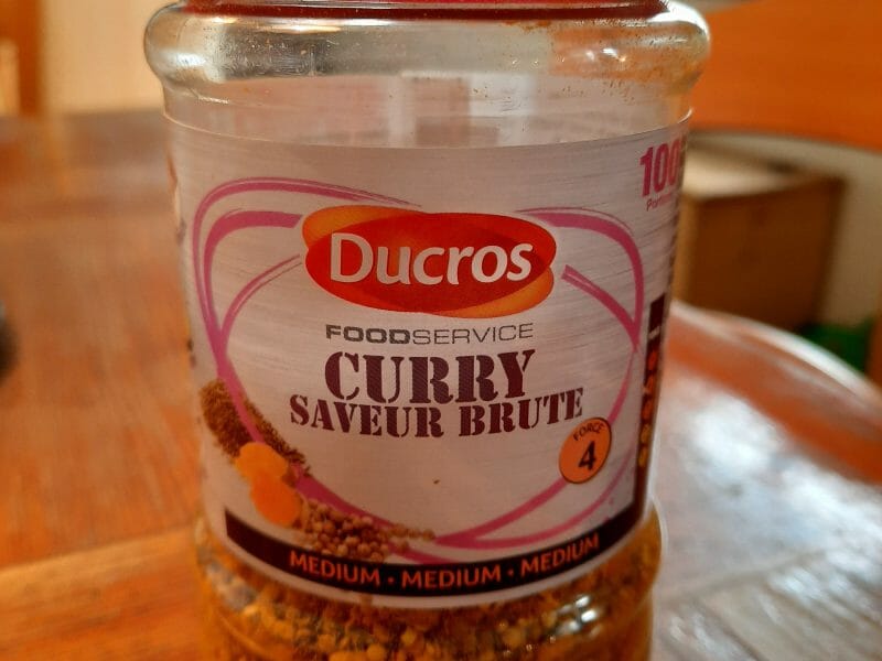 Cliquez pour zoomer ! Curry de poisson au lait de coco Thermomix par anny7