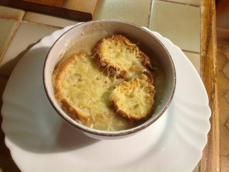 Cliquez pour zoomer ! Gratinée à l’oignon Thermomix par Lulutruc