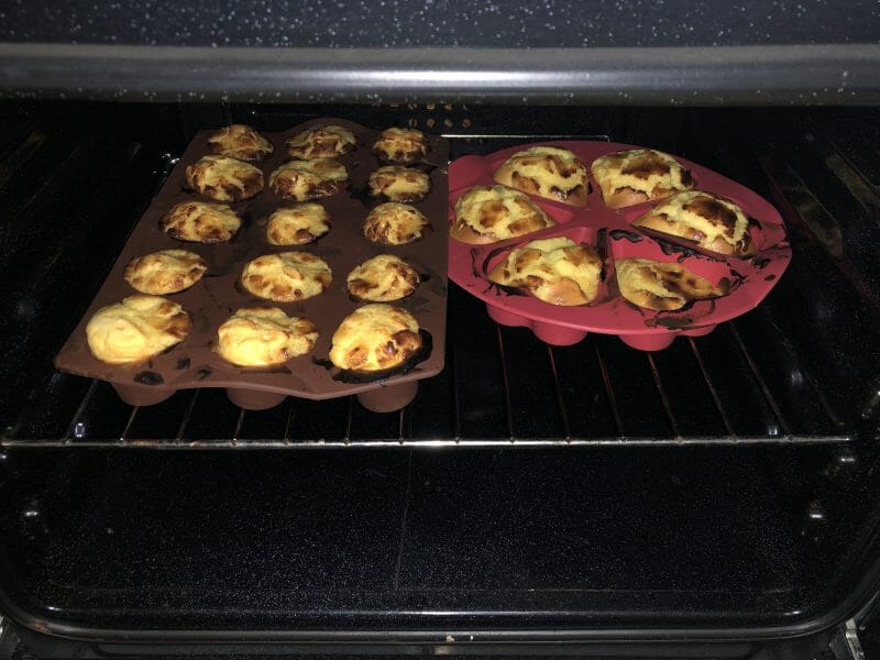 Cliquez pour zoomer ! Fondants au citron, coeur de lemon curd Thermomix par mano0n