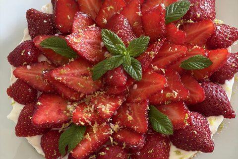 Cliquez pour zoomer ! Tarte aux fraises sans cuisson Thermomix par thali033