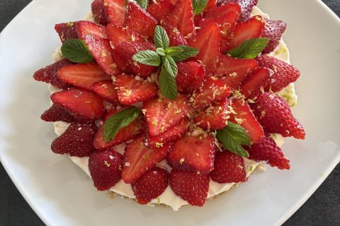 Cliquez pour zoomer ! Tarte aux fraises sans cuisson Thermomix par thali033