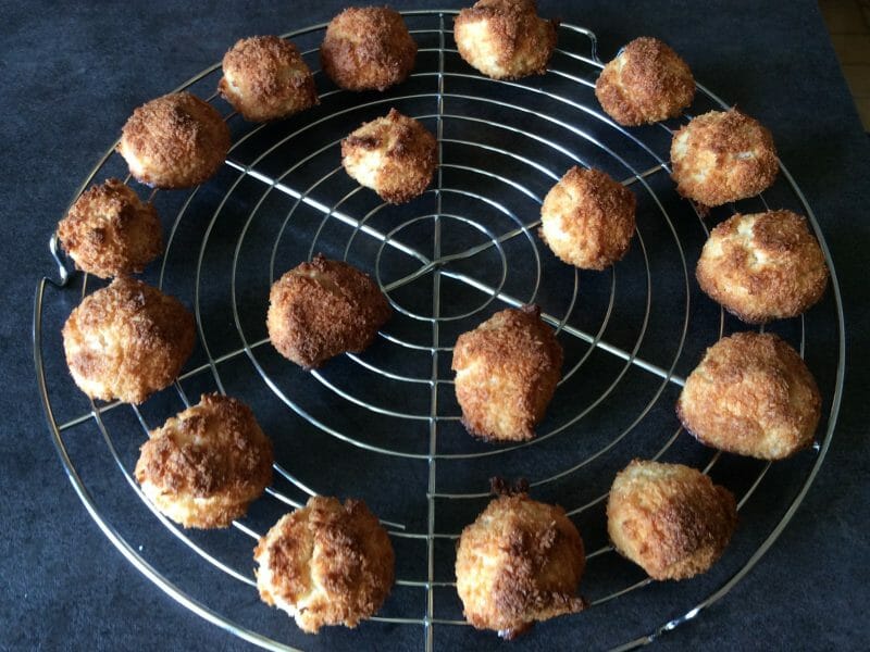 Cliquez pour zoomer ! Rocher coco (Congolais) Thermomix par sagessesidefix