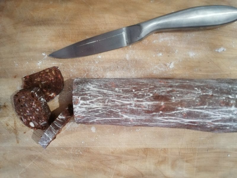 Cliquez pour zoomer ! Saucisson au chocolat Thermomix par Virginie