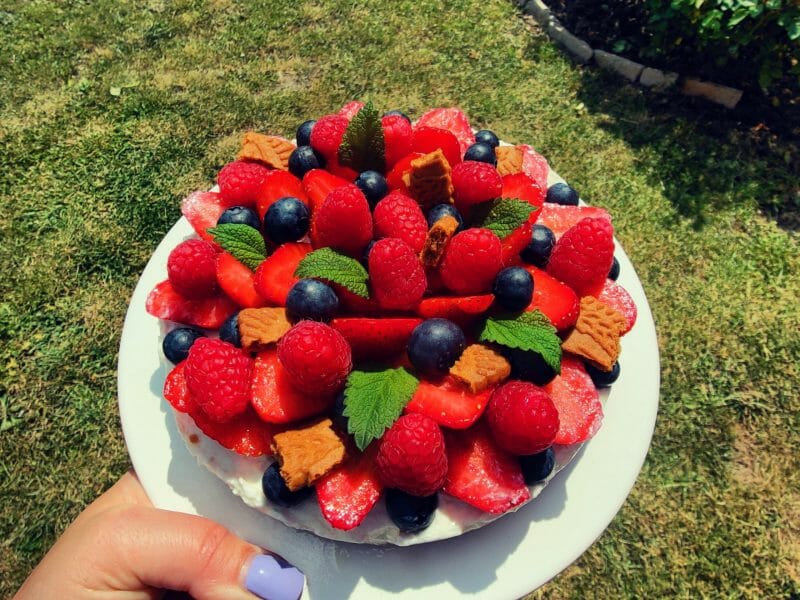 Cliquez pour zoomer ! Tarte aux fraises sans cuisson Thermomix par angy0386