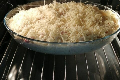 Cliquez pour zoomer ! Gratin de pâtes au fromage blanc Thermomix par johanna_huaume