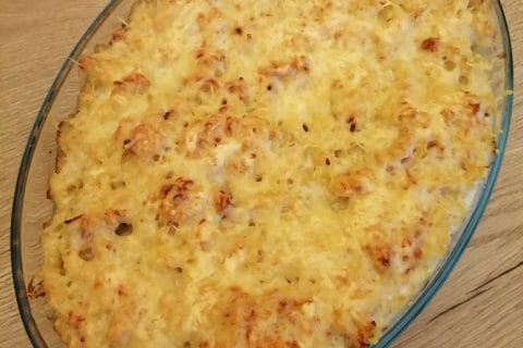 Cliquez pour zoomer ! Gratin de pâtes au fromage blanc Thermomix par johanna_huaume
