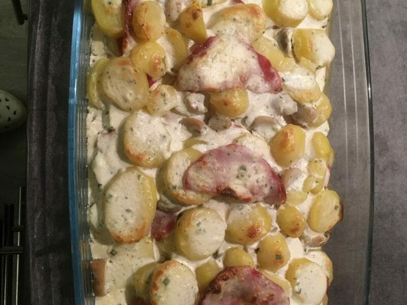 Cliquez pour zoomer ! Gratin de pommes de terre au Boursin Thermomix par fiorelina