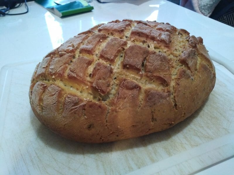 Cliquez pour zoomer ! Pain Cocotte Thermomix par lilie13400