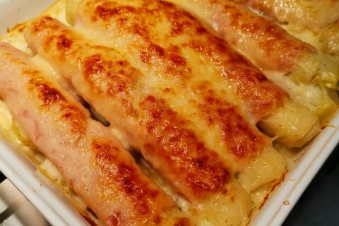 Cliquez pour zoomer ! Gratin de poireau au jambon Thermomix par virginiepetejo