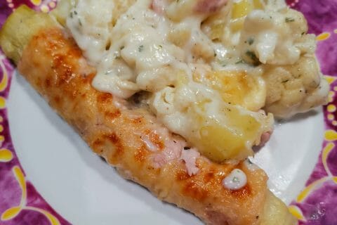 Cliquez pour zoomer ! Gratin de poireau au jambon Thermomix par virginiepetejo