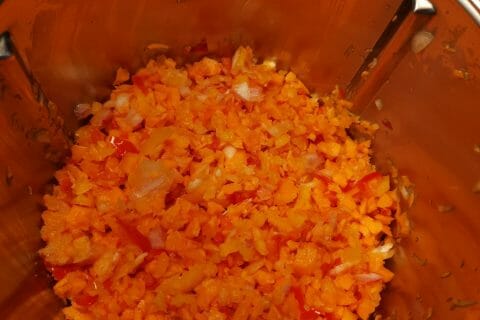 Cliquez pour zoomer ! Velouté de carottes et poivrons rouges Thermomix par virginiepetejo