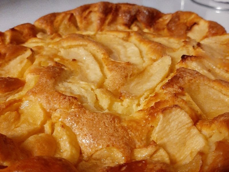 Cliquez pour zoomer ! Gâteau aux pommes et mascarpone Thermomix par Emmaluna