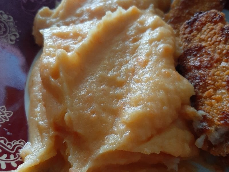 Cliquez pour zoomer ! Purée de pommes de terre et patates douces Thermomix par Emmaluna