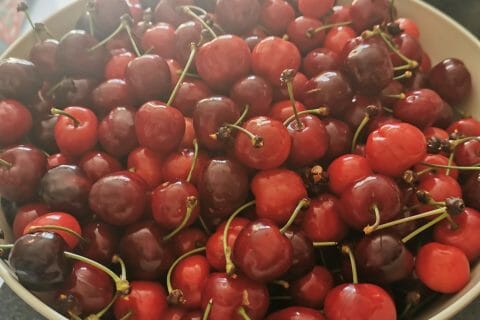 Cliquez pour zoomer ! Confiture de cerises Thermomix par magalipette63