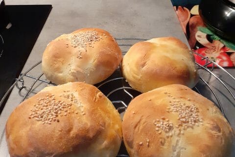 Cliquez pour zoomer ! Pains hamburger Thermomix par Gege07