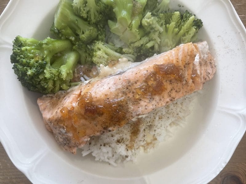 Cliquez pour zoomer ! Saumon laqué aux saveurs asiatiques Thermomix par sab1981