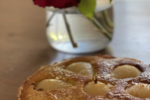 Cliquez pour zoomer ! Tarte aux poires sur lit de chocolat Thermomix par sab1981