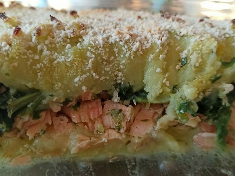 Cliquez pour zoomer ! Parmentier de saumon aux épinards Thermomix par julie_206