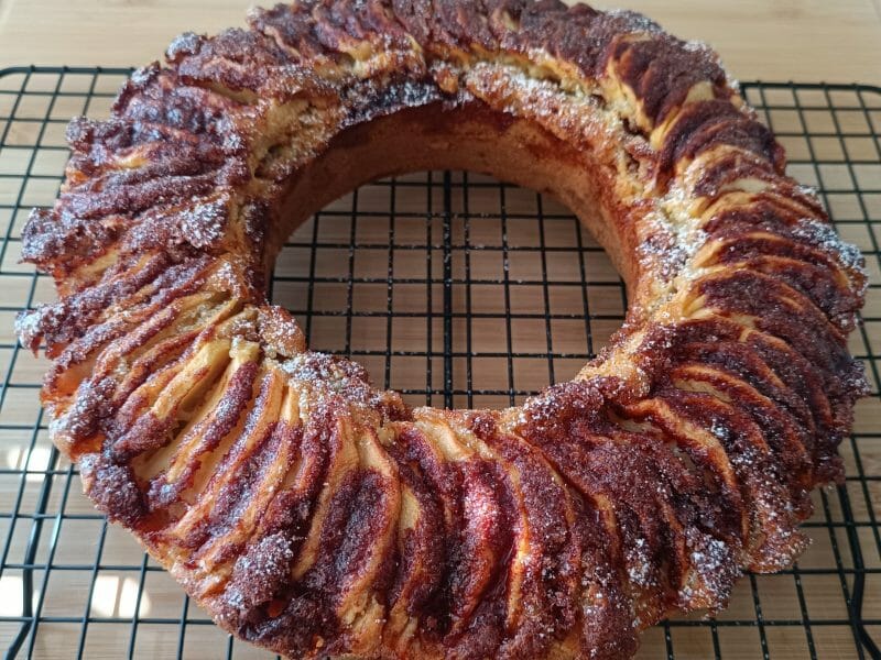 Cliquez pour zoomer ! Cake aux pommes à l’ancienne Thermomix par julie_206