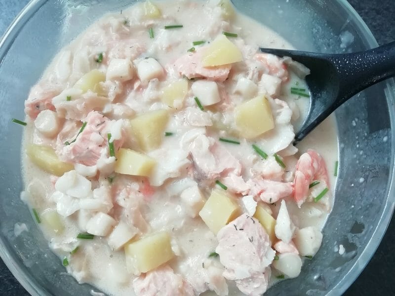 Cliquez pour zoomer ! Blanquette de la mer Thermomix par Lud.Txr
