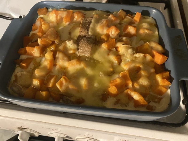 Cliquez pour zoomer ! Gratin de potiron et patate douce au comté Thermomix par marina_51