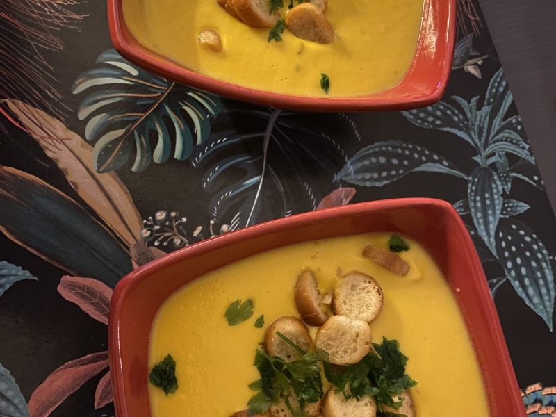 Cliquez pour zoomer ! Crème de potiron et chou-fleur Thermomix par marina_51