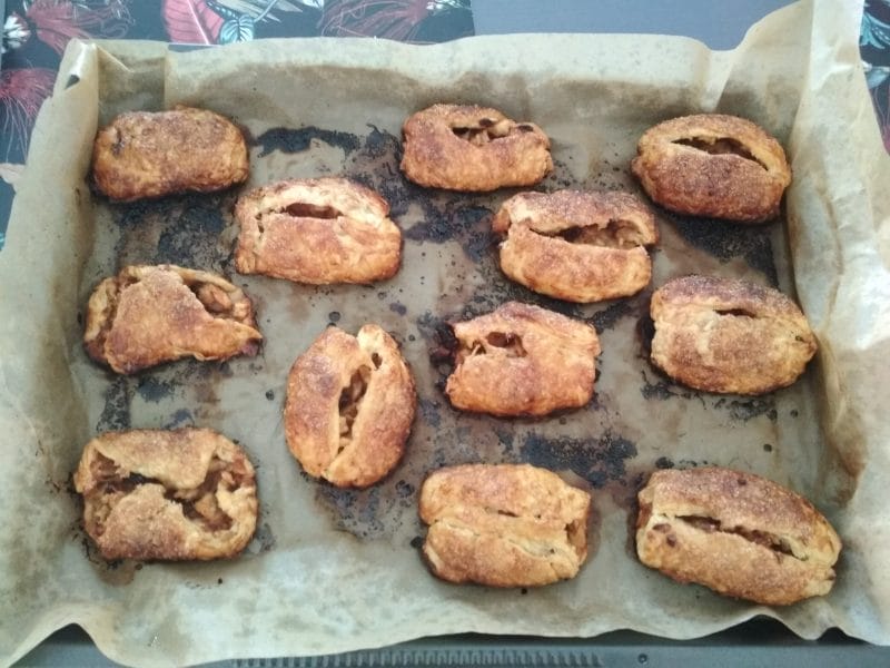 Cliquez pour zoomer ! Chaussons express pommes raisins Thermomix par marina_51