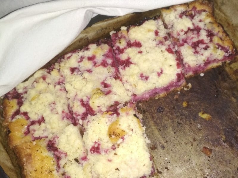 Cliquez pour zoomer ! Tarte aux groseilles façon crumble Thermomix par marina_51