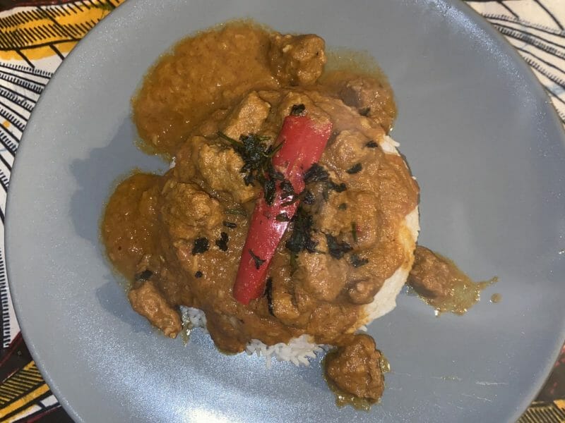 Cliquez pour zoomer ! Curry de boeuf Thermomix par missmimi67