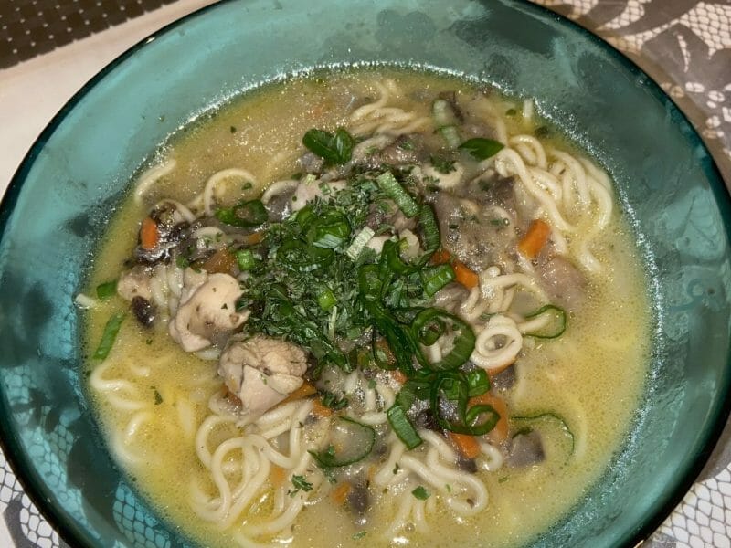 Cliquez pour zoomer ! Soupe au poulet et champignons Thermomix par missmimi67