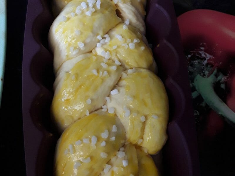 Cliquez pour zoomer ! Brioche tressée à la mie filante Thermomix par aurelie_226