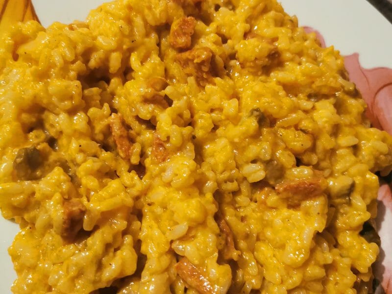 Cliquez pour zoomer ! Risotto au chorizo Thermomix par kelly_25