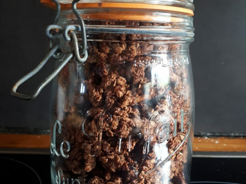 Cliquez pour zoomer ! Granola au chocolat Thermomix par maaayyyliiis