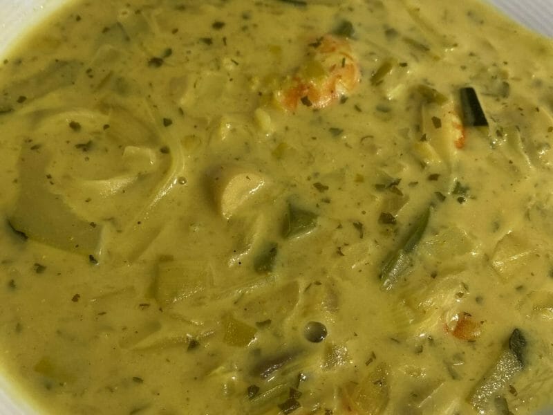 Cliquez pour zoomer ! Soupe thaï crevettes et lait de coco Thermomix par nana-rgi
