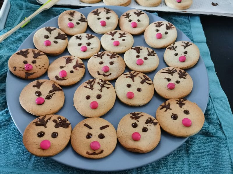 Cliquez pour zoomer ! Sablés rennes de Noël Thermomix par aurelie_229