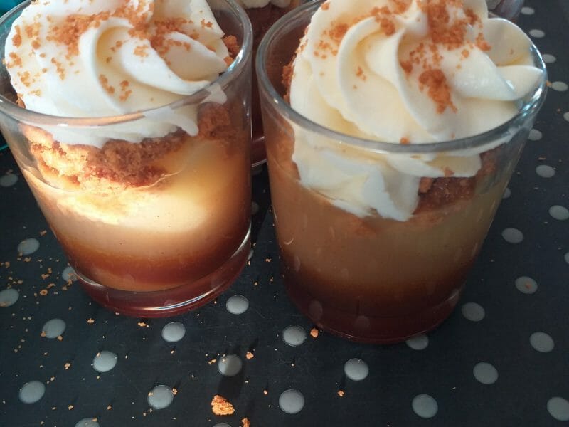 Cliquez pour zoomer ! Verrines pommes caramel et spéculoos Thermomix par jbru1164