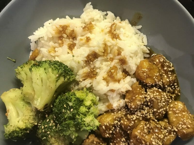 Cliquez pour zoomer ! Tofu sauté aux graines de sésame Thermomix par noe64