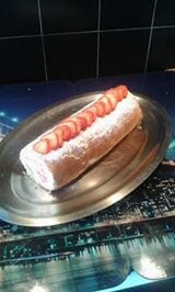 Cliquez pour zoomer ! Fraisier roulé Thermomix par Steph LMSteel