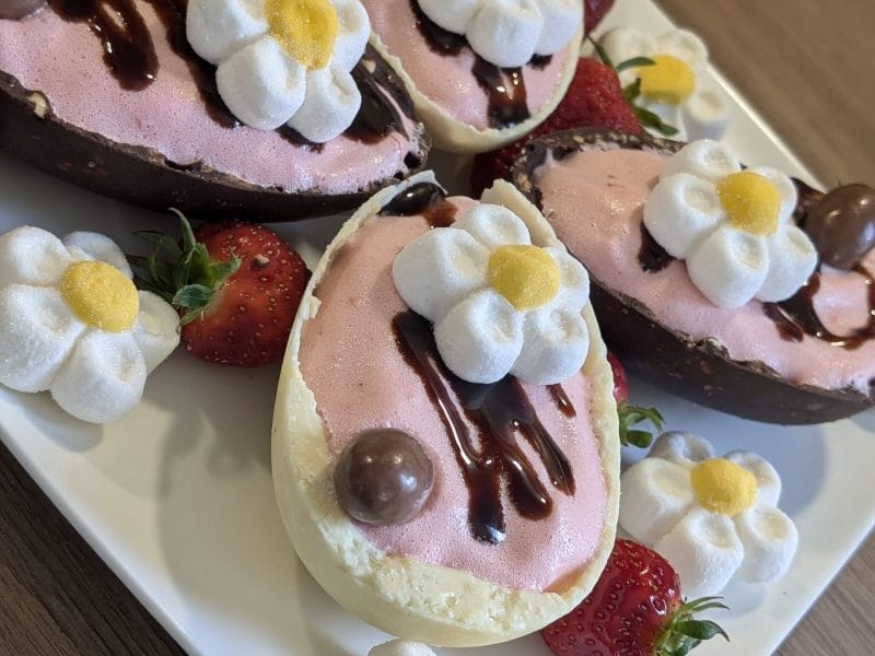 Cliquez pour zoomer ! Mousse de fraises Thermomix par clara_19