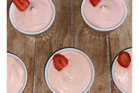 Cliquez pour zoomer ! Mousse de fraises Thermomix par M.hlbey