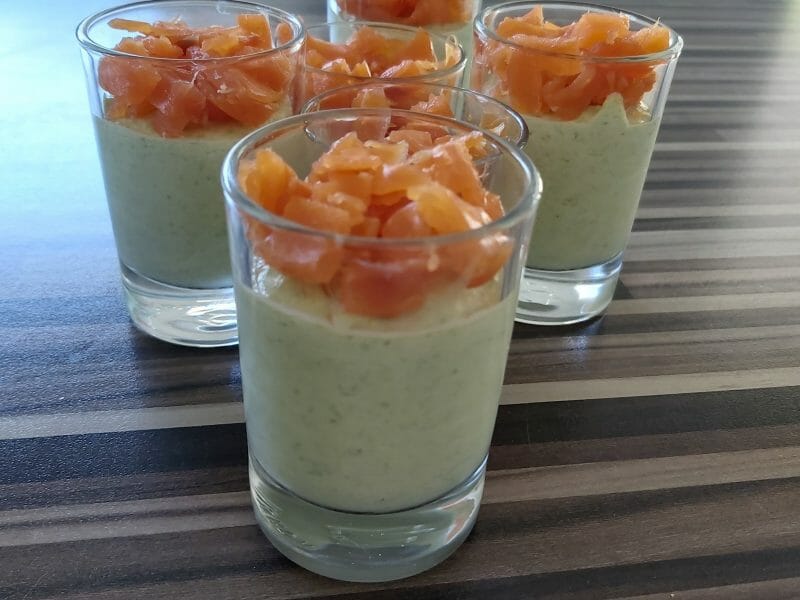 Cliquez pour zoomer ! Mousse d’asperges au saumon fumé Thermomix par lilipink1