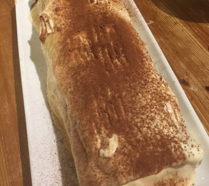 Cliquez pour zoomer ! Bûche Tiramisu Thermomix par Sylvia1209