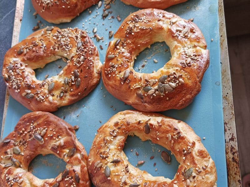 Cliquez pour zoomer ! Bagels au saumon fumé Thermomix par severine_92