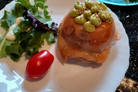 Cliquez pour zoomer ! Dôme de saumon cœur fondant Thermomix par noleane
